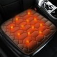 thumbnail image 6 of Heated Car Seat Cushion, USB Portable Car Heating Pad Back Heating and Ventilation Function for Car Winter Driving, 6 of 6