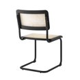 thumbnail image 5 of Loft Lyfe Annalyse Dining Chair (Set of 2), Black, 5 of 9