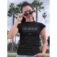 thumbnail image 2 of Trend Setter Los Angeles T-Shirt Women -Image by Shutterstock, Female 4X-Large, 2 of 4