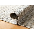 thumbnail image 5 of SAFAVIEH Vintage Leather Jantar Striped Braided Runner Rug, Beige/Multi, 2'3" x 9', 5 of 9