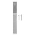 thumbnail image 1 of Unique Bargains Stainless Steel Mesh Watch Band 18mm Quick Release Magnetic Clasp, Silver, 1 of 7