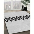 thumbnail image 3 of Ahgly Company Machine Washable Indoor Square Transitional Platinum Gray Area Rugs, 7' Square, 3 of 7