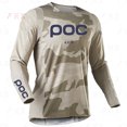 thumbnail image 3 of avip poc 2021 NUEVA camiseta negra de motocross, ciclismo, todoterreno, moto de cross, ATV, MTB, DH, camisa de manga larga para hombre, carreras mx para hombre, 3 of 5