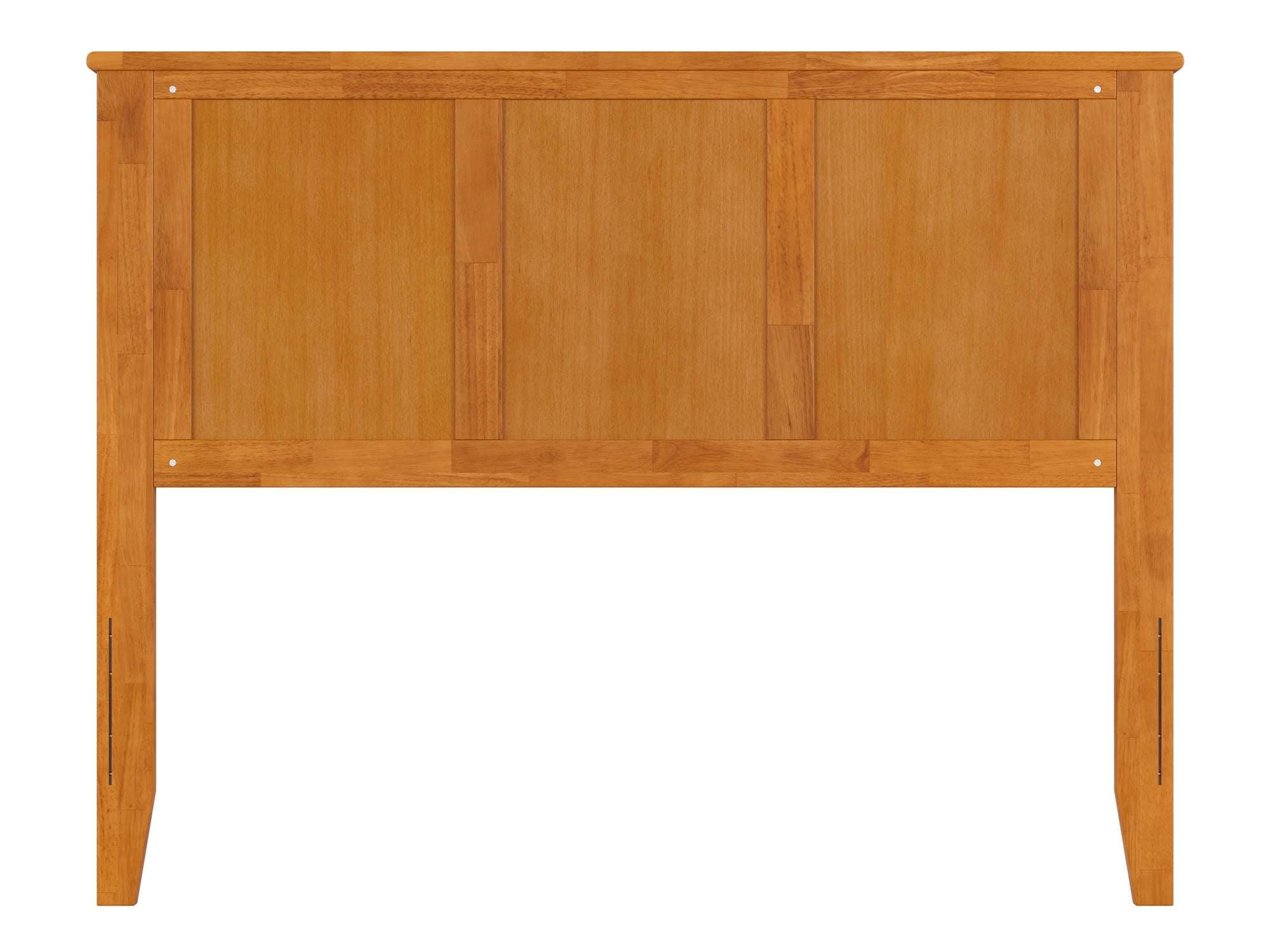 AFI Madison Full Solid Wood Panel Headboard, Light Toffee