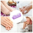 thumbnail image 6 of Unique Bargains 5 Pcs Durable Transparent Nail Cleaning Brush for Cleaning Fingernails Large Purple, 6 of 7