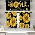thumbnail image 2 of Rustic Deer Valance Curtains for Kitchen,Farmhouse Hunting Elk Country Camouflage Forest Woodland Wildlife Bear Elk Cabin Lodge Window Treatments for Bedroom Living Room 1 Piece,54x18 Inch, 2 of 4