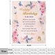 thumbnail image 4 of LHSHID Mom Birthday Unique Birthday Gift Blankets Gift Blanket Flannel Soft and Comfortable Anti static Bed Sofa Blanket 50x60in, 4 of 5