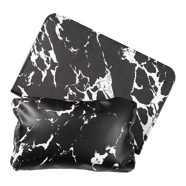 Cojín para decoración de uñas con tapete, accesorios para decoración de uñas, accesorios cómodos y resistentes, cojín para reposamanos de mesa para Yinane Almohada para uñas