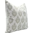 thumbnail image 2 of Fabdivine Artisan Duck Canvas Pillow Covers with Hand Block Print, 20X20, Neelgagan, 2 of 5