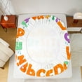 thumbnail image 5 of Castle Fairy Teens Monogrammed Letter Initial 4Pcs Bed Sheets,Colorful Number King Sheets,Kawaii Cute Super Cozy Sheet Set,Super Cozy Room Decor, 5 of 7