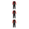 thumbnail image 1 of Toystoory Traje de sauna ajustable para ejercicio, gimnasio, casa, sudadera con capucha, pantalones personalizables, color rojo+negro XXL Type1 NO1, 1 of 6