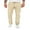 Beige, variant on WILLBEST Mens Pants Casual Relaxed Fit 46X30 Men Spring and Summer Pant Casual All Solid Color Painting Loose Plus Size Trouser Fashion Beach Pockets Pant