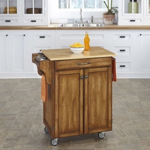 Home Styles 900100 Small Kitchen Cart