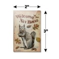 thumbnail image 3 of Welcome to Nut House Crazy Rectangle Acrylic Fridge Refrigerator Magnet, 3 of 5