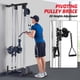 thumbnail image 3 of Máquina de Poleas para Gym en Casa - Sistema de Lat Pulldown y Remo Montado en Pared, 5 en 1, Capacidad 400 lbs, negro, 3 of 8