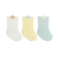 thumbnail image 2 of Tao Tao 3 PCS Baby Socks, Baby Mid-Crew Socks, Fashion Newborn Socks, Infant Essentials For Little Girls & Boys, Toddlers Kids Yellow L, 2 of 2