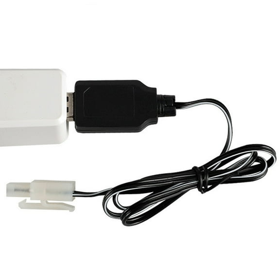 GENEMA Charging Cable Battery USB Charger Ni-Cd Ni-MH Batteries Pack KET-2P Plug Adapter 8.4V 250mA Output Toys Car
