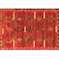 thumbnail image 1 of Ahgly Company Indoor Rectangle Southwestern Orange Country Area Rugs, 7' x 10', 1 of 1