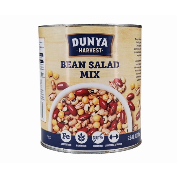Dunya Harvest - Mixed Beans - 100oz - 1ct - Nutrient-Dense Protein & Versatile Meal Base (1ct)
