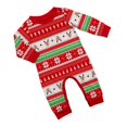 thumbnail image 2 of Onlypjs Family Matching Christmas Pajamas Set – Red & Green Festive Print Holiday Sleepwear for Women, Men – Cozy Winter Loungewear for Couples & Families, 2 of 6