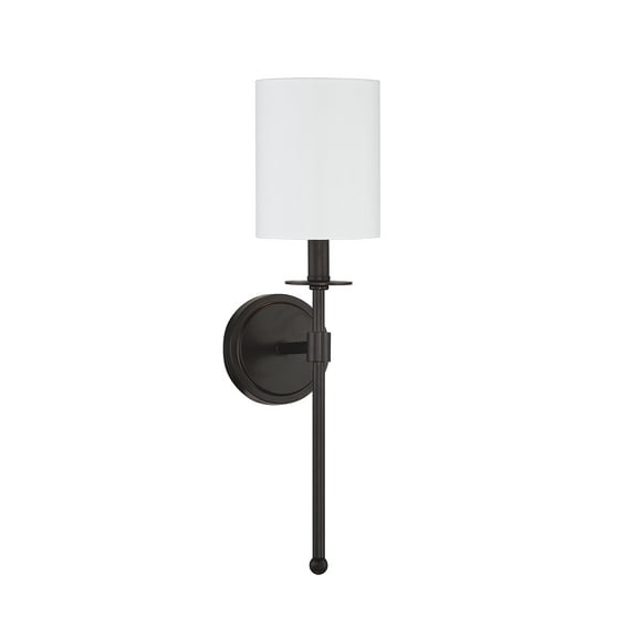 Trade Winds Lighting 1-Light Wall Sconce In Oil Rubbed Bronze