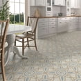 thumbnail image 5 of The Tile Life Roman Road 8" x 8" Malta Satin Porcelain Floor and Wall Tile, Case of 25, 5 of 12