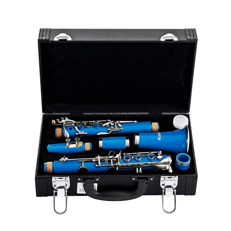 LAGRIMA B Flat Beginner Student Clarinet with 2 Barrels, Case