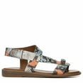 thumbnail image 3 of Franco Sarto GLENNI BLUEMUTLI BRANDOMULTISNAKE SANDAL, 3 of 5