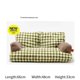 thumbnail image 1 of Luxury Fur Summertime Pet Cat Nest Sofa - Modern Puppy Small Animal Kitten Dog Bed ShopWise Round, 1 of 28