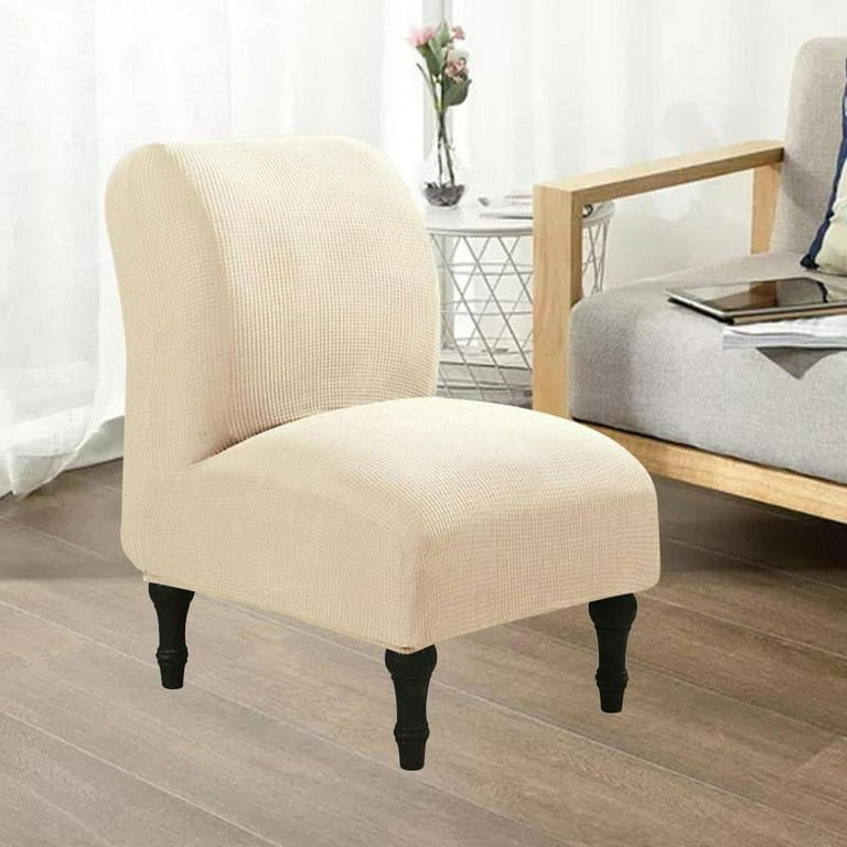 Armless Chair Slipcover Removable Armless Accent Chair Cover