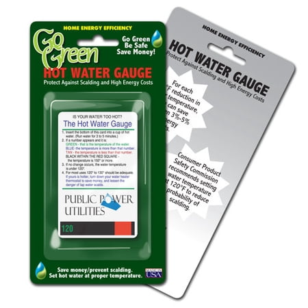 LCR Hallcrest LCR Hallcrest Hot Water Gauge Thermometer, 4pk