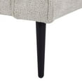 thumbnail image 2 of BSHTI 57 inch Living Room Upholstered Sofa with high-tech Fabric Surface/ Chesterfield Tufted Fabric Sofa Couch, Large-White., 2 of 6
