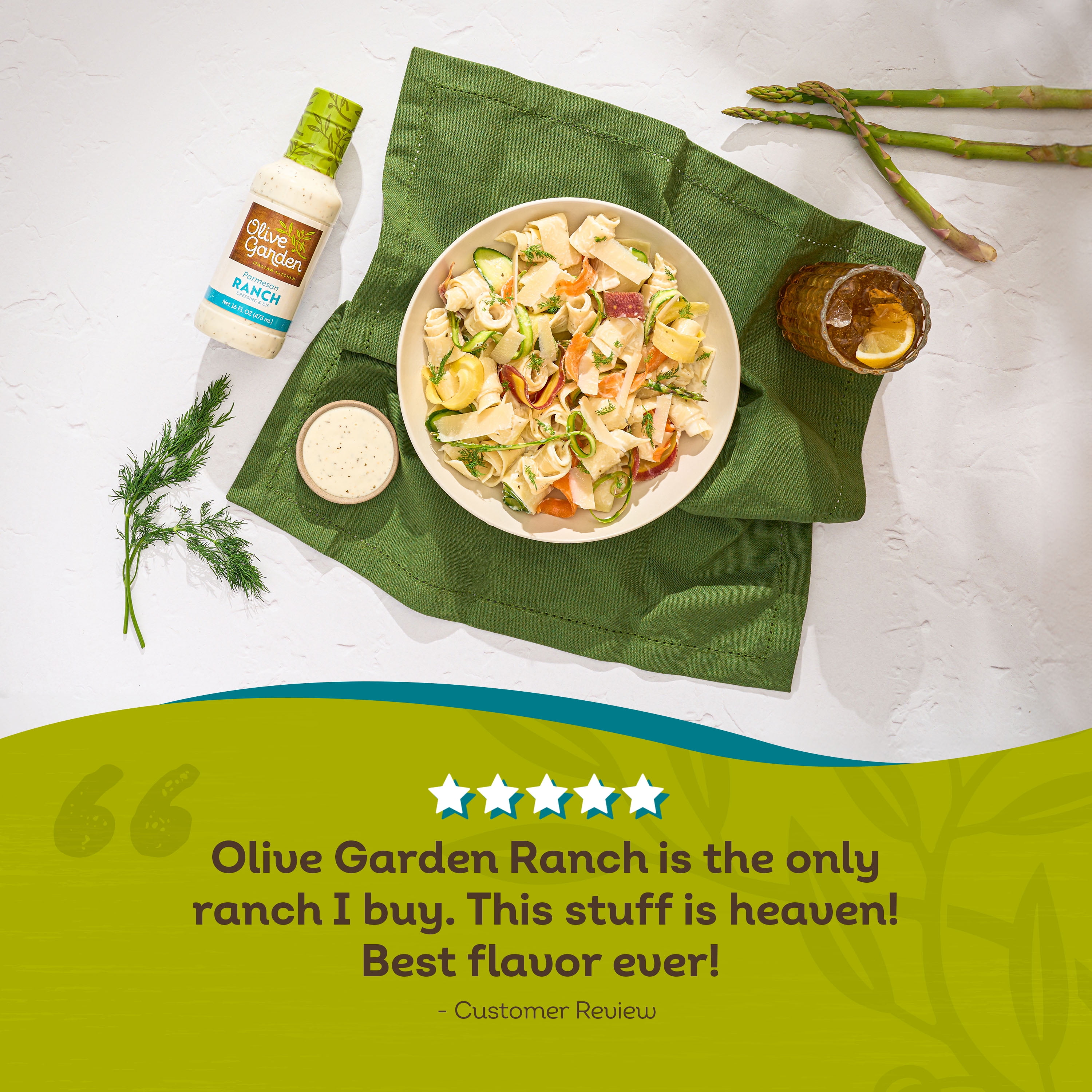 Olive Garden Parmesan Ranch Dressing & Dip, 16 fl. oz.