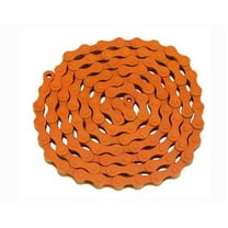 KMC Chain 1/2x1/8x112 Orange. for bicycle Chain, bike chain, lowrider bikes, limos, stretch, bmx, track fixie bicycles
