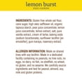 thumbnail image 5 of HomeFree Treats Lemon Burst Mini Cookies, 0.95 Oz, Case Of 10 Packages, 5 of 6