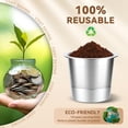 thumbnail image 3 of Cápsulas de café reutilizables K Cups CAPMESSO para Keurig 1.0, paquete de 2, 3 of 7
