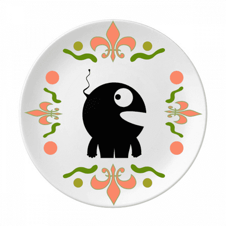 

Universe Alien Monster Alien Flower Ceramics Plate Tableware Dinner Dish