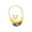 Yellow, variant on TechWave Funny Toys Cat In The Lace Hanging Doll Toy Mini Cat In Shoe With Meows Sounds Sleeping Cute Kitty Toys For Kids Boys Girls
