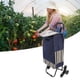 thumbnail image 4 of Carro De La Compra, Práctico Carro De La Compra Plegable Con Ruedas Giratorias Para Comprar Verduras ANGGREK Shopping Cart with Swivel Wheels, 4 of 8
