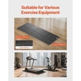 thumbnail image 2 of BENGPAOBA-Foldable Walking Pad Treadmill Mat - 1/4" Thick, 24" x 68" High-Density PVC Exercise Equipment Mat for Ellipticals - Waterproof, Non-Slip Floor Protector for Hardwood and Carpeted Home Gyms, 2 of 6