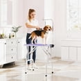 thumbnail image 2 of PawHut Foldable Pet Grooming Table for Dogs Cats Non-slip Surface, Purple, 2 of 10