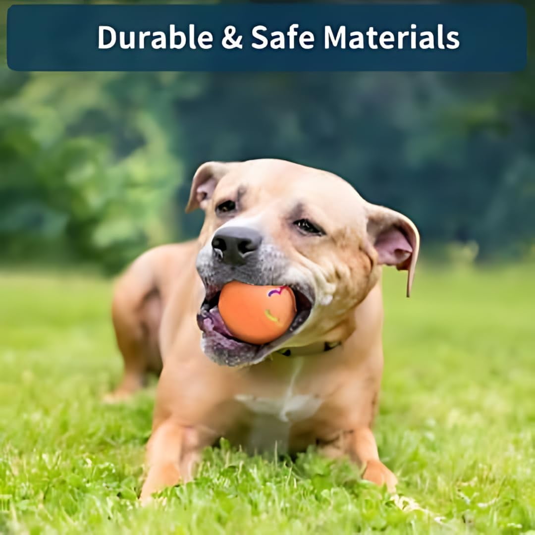 Self Moving Balls For Dogs, Smart Interactive Dog Toys Ball, Activated Rolling Ball for Dogs - Durable USB Rechargeable Dog Toy for Puppies, Small, and Medium Dogs, Fun Gift for Boredom(Pink)