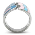 thumbnail image 5 of High polished (no plating) Stainless Steel Ring with No Stone for Women Animals Theme No Stone Stone Color Style TK253 Size 5, 5 of 5