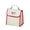 Red, variant on Large Capacity Insulated Lunch Tote Bag, Adorable Bear Print Waterproof Cooler Box for Office Workers Students Picnic