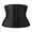 Black-1 25 Steel Bones, variant on YIANNA Short Torso Waist trainer corset for Weight loss Sports Workout Hourglass Body Shaper Cincher Tummy Control Black-XL