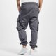 thumbnail image 4 of Pantalones cargo de color liso para hombre, aptos para todas las estaciones, con bolsillos. Mono deportivo informal de poliéster., 4 of 7