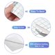 thumbnail image 3 of Uxcell 8 Pack 10 x 10mm Disco Tiles, Azulejos de mosaico de espejo de vidrio autoadhesivos plateados, 3 of 6