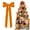 Orange_80830V, variant on Large Red Velvet Christmas Tree Bows, Decorative Holiday Bows with Long Tails for Indoor Outdoor Xmas Decorations, Wreaths, Gifts, and Parties