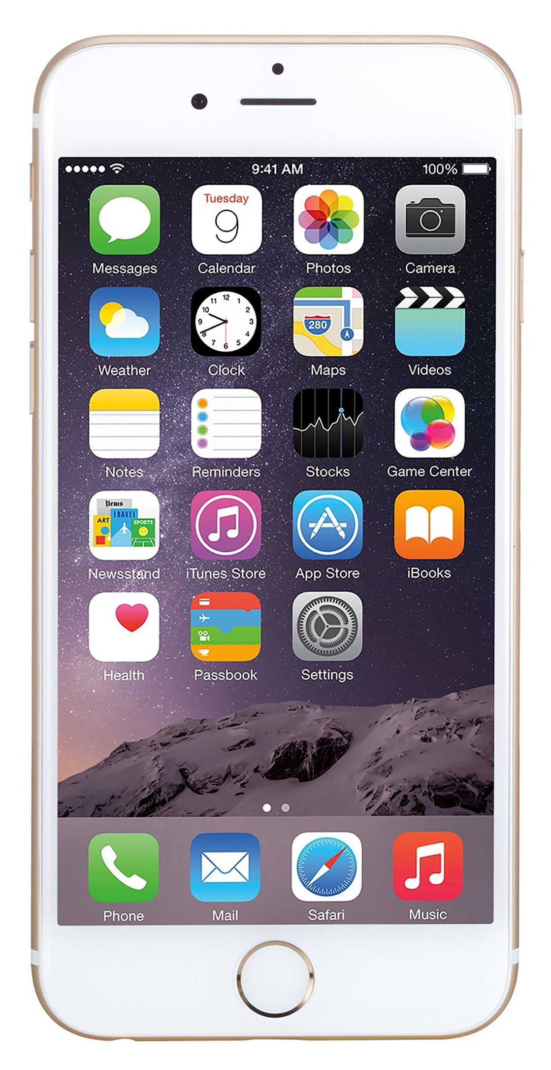 Apple Iphone 6 Plus 16gb Unlocked Gsm Phone W 8mp Camera Gold