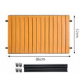 thumbnail image 1 of Mesa plegable de acero al carbono de 8 pulgadas para acampar al aire libre y viajar en coche, 1 of 5